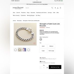 James Avery bracelet